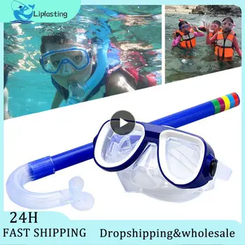 1-10 шт. Детские очки для плавания и подводного плавания с дыхательной трубкой, очки для серфинга и водных видов спорта, очки для дайвинга для мальчиков и девочек