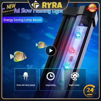 1 ~ 10ШТ Аквариумный светодиодный светильник с пузырьками, Красочный Световой светильник с пузырьками, светодиодный Светильник для дайвинга, Лампа для насыщения кислородом водных пузырьков воздуха, Аквариум для рыб