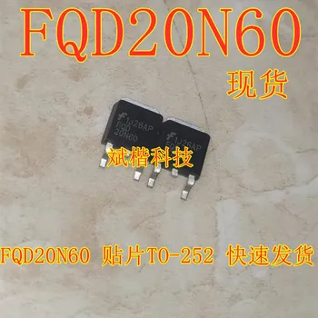 10 шт./ЛОТ FQD20N60 TO-252 N-CH 15A 600V MOSFET