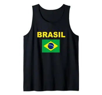 100% Хлопок, флаг Бразилии, Крутой флаг Бразилии, Бразильские флаги, Мужская Женская майка, МУЖСКИЕ Черные футболки, Размер S-3XL