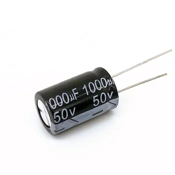 10ШТ Электролитический конденсатор высокого качества 50V1000UF 13 *20mm 1000UF 50V 13 *20