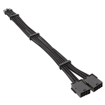 12-Контактный к Двойному 8-контактному Удлинителю питания PCIe GPU для серии RTX30 Шнур питания 30 см 11,8 дюйма для видеокарты Dropship