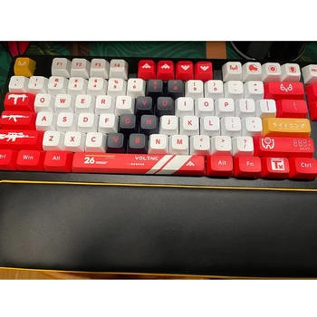 120 клавишных клавишных колпачков PBT XDA для механической клавиатуры Cherry MX Bloodsport Keycap