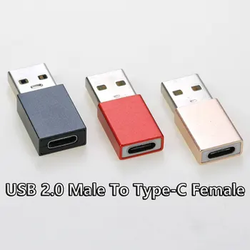 1шт USB C Адаптер Конвертер USB 2.0 Мужчина К Type-C Женский USB Лента C Адаптер USB К C Для ПК Ноутбук Samsung Xiaomi OTG Адаптер