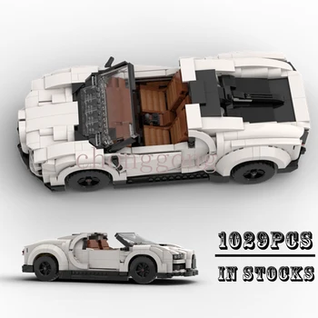 2022 Новый Moc Классический Автомобиль Chiron Grand Sport Гиперкар Супер Гоночный Автомобиль Модель Строительного Блока Кирпичная Сборка Детская Игрушка DIY Подарки
