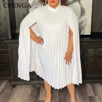2023 Летнее Белое африканское платье для женщин Элегантная леди Свадебные вечерние платья для вечеринок Модные повседневные наряды больших размеров