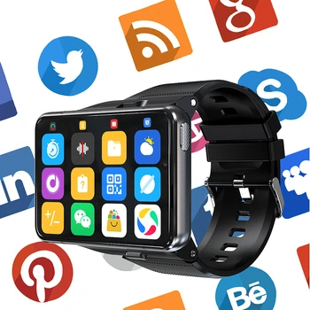 2023 Новинка в Android9 Смарт-Часы для Мужчин Подарок 2300 мАч 4G Мобильный Телефон Вставка Sim-карты Подключенный Wifi MTK6761 4G RAM 64G ROM