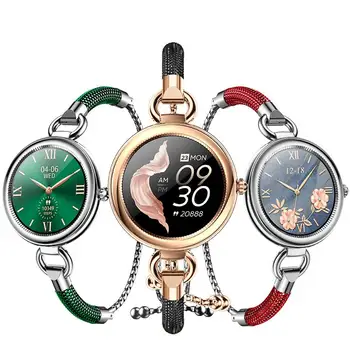 2023 НОВЫЕ модные качественные женские смарт-часы GT01, женские часы для измерения артериального давления, кислорода, частоты сердечных сокращений, напоминание о сидячем образе жизни, подарок для умных часов IP67