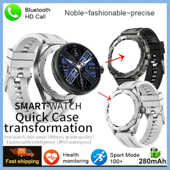 2023 Новые Смарт-часы 2-в-1 для мужчин Android Edition Huawei Ios IP68 Водонепроницаемые Часы 100 + Спортивный Фитнес-трек BT Call Smartwatch