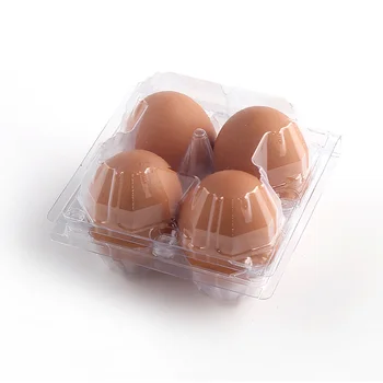 30 шт Контейнер для яиц, Прозрачные Пластиковые Яйца, Одноразовые Контейнеры, Коробка для хранения
