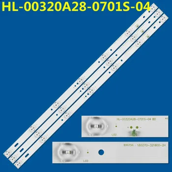 3ШТ 598 мм светодиодная лента 7 ламп для X315DLEDM HL-00320A28-0701S-04 A3 D3 32LEM-1009/T2C 180.DT0-32D900-0H 180.DTO-3218000-2H LE-32D7