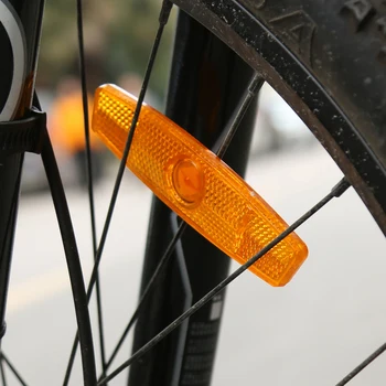 4x отражатель спиц безопасности велосипеда в форме рыбы, обод колеса велосипеда MTB, Светоотражающие зажимы, MTB дорожный велосипедный отражатель