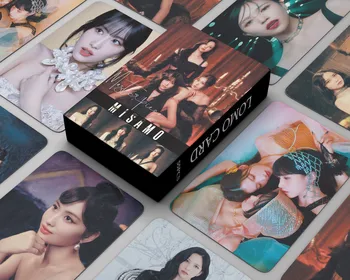 55 шт./компл. карточек Kpop TWICE MISAMO Lomo, шедевральных фотокарточек Sanamomo Mina