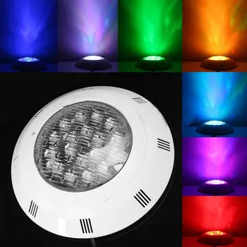 7 цветов 24 В 18 Вт LED RGB Подводный бассейн с ярким светом /дистанционное управление