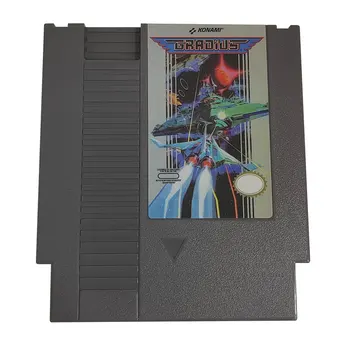 8-битный игровой картридж Gradius с 72 контактами для игровой консоли NES