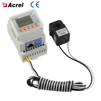 Acrel ACR10R -D16TE 1-фазный счетчик переменного тока на Din-рейке, счетчик солнечной энергии с ЖК-дисплеем