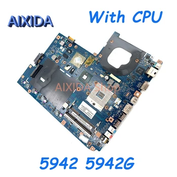 AIXIDA NCQD0 LA-5511P MBPH802001 Материнская Плата Для ноутбука ACER Aspire 5942 5942G Материнская Плата HD 4650 GPU Бесплатный процессор полностью протестирован