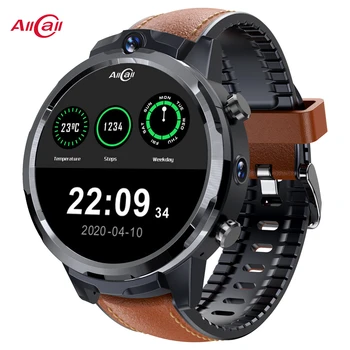 ALLCALL Awatch GT2 Смарт-часы Мужские 1,6-дюймовый Сенсорный дисплей HD Двойная камера GPS LTE 4G WiFi Смарт-часы Телефон 3 ГБ 32 ГБ Часы