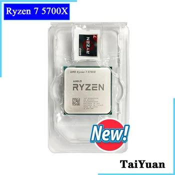 AMD Ryzen 7 5700X R7 5700X 3,4 ГГц Восьмиядерный 16-потоковый процессор Процессор 7 НМ L3 = 32M 100-000000926 Сокет AM4 Новый, но без кулера