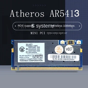 Atheros WLL 4071 AR5413 Двухдиапазонная Беспроводная Сетевая карта 2,4 G / 5GZ, Подходящая для промышленных компьютеров управления ROS