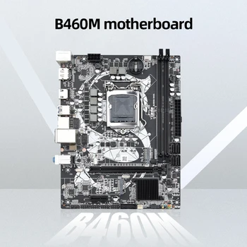 B460M Настольный Mobo 2 DDR4 32 ГБ LGA1200 Материнская плата компьютера 4 SATA 3,0 ATX PCI-E 3,0 16X2 USB3.0/USB2.0 для процессора Core I3/i5/i7