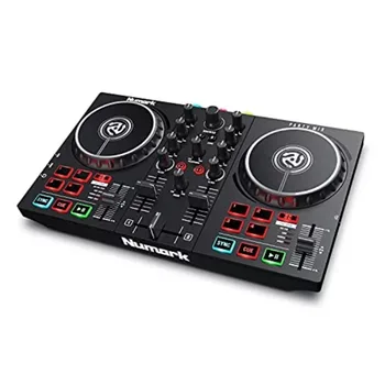 Beginners Party Mix II - Набор DJ-контроллеров со встроенной подсветкой, микшер для Serato Lite и искусственного интеллекта Algoriddim Pro