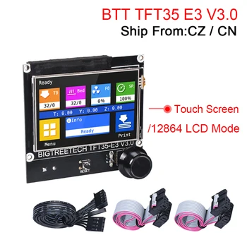 BIGTREETECH TFT35 E3 V3.0 Сенсорный Экран 12864 ЖК-дисплей Для SKR MINI E3 V2 Ender 3 V2 Upgrade MKS TFT35 CR10 SKR 2 SKR V1.4