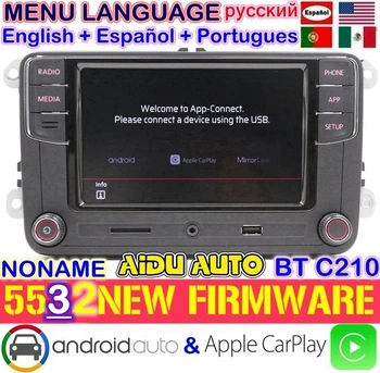 CarPlay Android Auto RCD330 RCD340 Plus Noname Radio 187B C210 Для VW Tiguan Golf 5 6 Jetta MK5 MK6 Passat CC Polo 6RD035187B