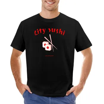City Sushi - Принимаю заказ заранее, футболка, мужские футболки