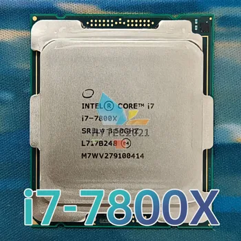 Core i7-7800X SR3NH SR3L4 3,5 ГГц, 6 ядер, 12 потоков, 8,25 МБ, 140 Вт, LGA2066 X299