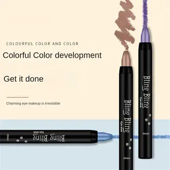DNM 15 цветных водонепроницаемых перламутровых теней для век, карандаш-карандаш, стойкий блеск, Мерцание, подчеркивающий тени для век, Ручка для макияжа глаз, инструмент для макияжа глаз
