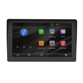 FM-радио 7-дюймовый Автомобильный Радиоприемник HD 1024P Беспроводной Carplay Android Auto Bluetooth-совместимый MP5-плеер Встроенный Динамик FM-передатчик