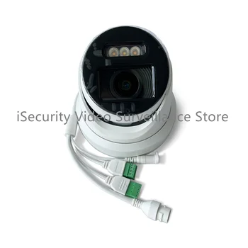Hikvision DS-2CD2387G2-LSU/SL 8-Мегапиксельная Цветная Видеокамера со Стробоскопом и звуковым Предупреждением, Турельная IP-Камера POE 4K Камера безопасности