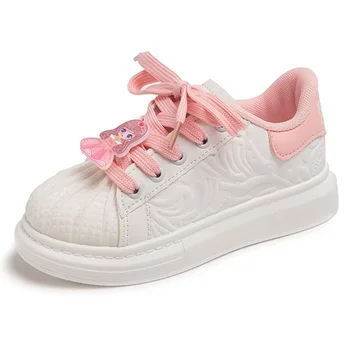 Kruleepo/ Повседневная обувь для бега с мультяшной принцессой для девочек, спортивные кроссовки для маленьких мальчиков, Уличная Школьная обувь, нескользящая Schuhe
