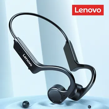 Lenovo X4 Bluetooth Наушники с Костной Проводимостью Спортивные Наушники Водонепроницаемая Беспроводная Гарнитура с Микрофоном Ушной Крючок TWS Bass Hifi Стерео