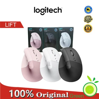 Logitech lift вертикальная эргономичная мышь беспроводная Bluetooth-мышь офисная 6-кнопочная игровая мышь с разрешением 4000 точек на дюйм для ноутбука Logitech vertical LIFT