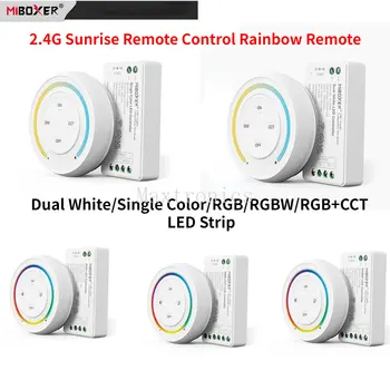 Miboxer FUT035/36/37 2.4 Пульт дистанционного управления G Sunrise Rainbow Remote для двойной белой/одноцветной/RGB/RGBW/RGB + CCT светодиодной ленты DC12-24V