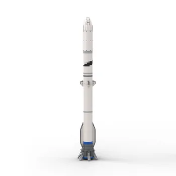 MOC Saturn 5 V 1:110 Ракета Строительные Блоки Космическая Серия Набор Большого Размера Наука Исследует Космос Кирпичи Игрушки Для Детских Подарков