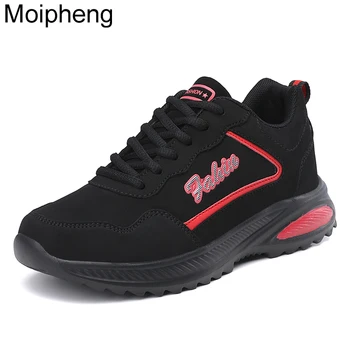 Moipheng/ Женская обувь На платформе, Повседневные Осенне-зимние кроссовки на шнуровке, Женская Дышащая Спортивная обувь Больших размеров, Zapatillas Mujer