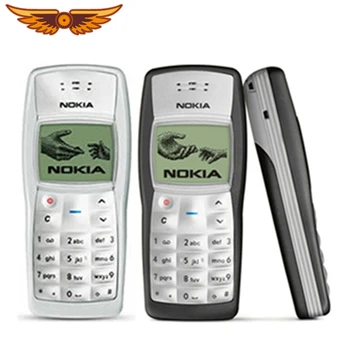 Nokia 1100 Самый дешевый оригинальный разблокированный мобильный телефон Только черного цвета Бесплатная доставка