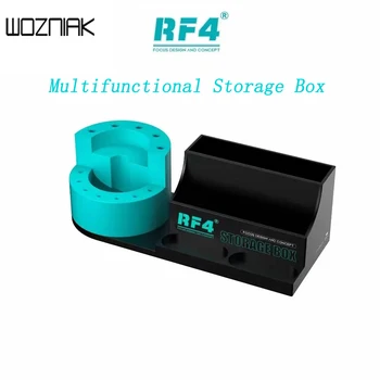 RF4 Многофункциональный ящик для хранения, Пинцет, Винт для хранения деталей, Магнитный органайзер, Ручные инструменты для ремонта мобильных телефонов RF-ST13