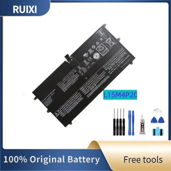RUIXI Оригинальный Аккумулятор L15L4P20 L15M4P20 Аккумулятор для YOGA 900 S-12ISK YOGA 4S 80ML001WGE 80ML001QIV 80 МЛ + Бесплатные Инструменты