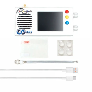 TEF6686 Полнодиапазонный FM/MW/коротковолновый HF/LW радиоприемник с 3,2-дюймовым ЖК-экраном V1.18 Прошивка радиоприемника