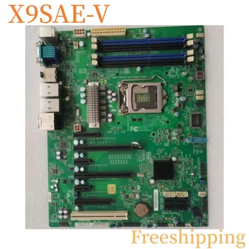 X9SAE-V Для материнской платы Supermicro E3-1200V2 C216 LGA1155 Материнская плата DDR3 100% Протестирована, Полностью Работает