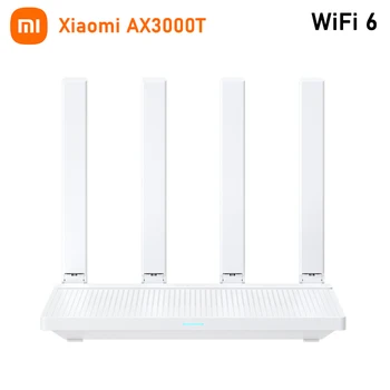 Xiaomi Router AX3000T Технология 2.4G 5G Mesh WiFi 6 Эффективное проникновение в стену Защита детей в Интернете Ретранслятор Wi-Fi маршрутизатора