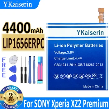 YKaiserin Сменный Аккумулятор Телефона Для SONY Xperia XZ2 Premium LIP1656ERPC Аутентичная Аккумуляторная Батарея Bateria 4400mAh
