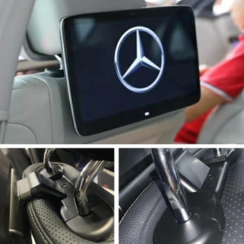 Автомобильный Монитор Подушки Безопасности Для Mercedes Benz E GLE GLS Class W213 W167 X167 Задняя Развлекательная Система Android 12.0 Подголовник TV Srceen