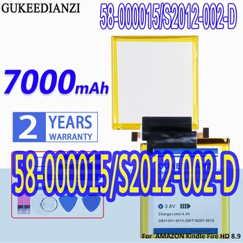Аккумулятор GUKEEDIANZI большой емкости для AMAZON 3HT7G Kindle Fire HD 8.9 KINDLEFIREHD894G KINDLEFIREHD89 58-000015 S2012-002-D