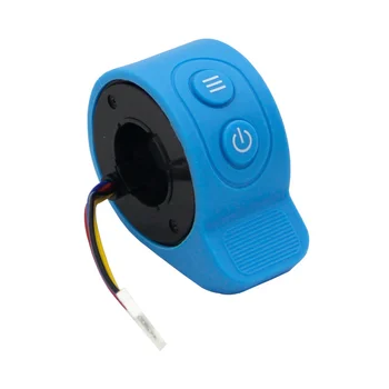 Акселератор электрического скутера для X6 X7 Триггер акселератора Переключатель регулировки скорости дроссельной заслонки большим пальцем, синий