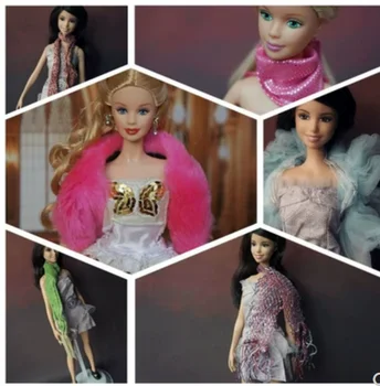 Аксессуары для многосуставных кукол Новый бренд аксессуаров для кукол Basbi, Шарф для куклы qibaoleyuan